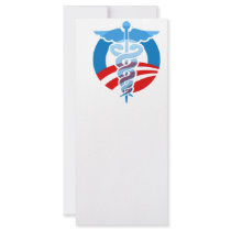 Pro-Obama Care Custom Rack Card