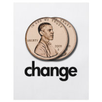 PRO OBAMA CHANGE PERSONALIZED FLYER