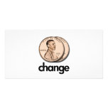 PRO OBAMA CHANGE PHOTO CARD