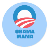 Pro-Obama - OBAMA MAMA Sticker