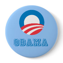 Pro-Obama - OBAMA TEAM Pinback Buttons