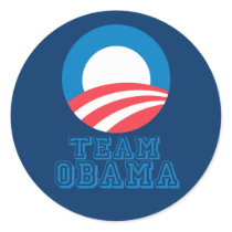 Pro-Obama - TEAM OBAMA Sticker