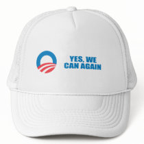 Pro-Obama - YES, WE CAN AGAIN Trucker Hats