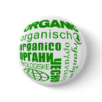 Pro-Organic in Many Languages (Button)