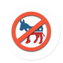 Pro-Republican / Anti-Democrat stickers