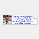 Pro Romney Anti-Obama Bumper Sticker