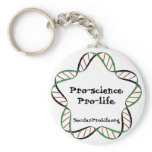 Pro-science. Pro-life. Key Chains
