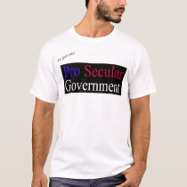 Pro Secular Goverment t-shirts
