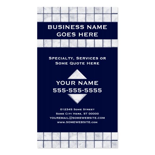 pro tile business cards