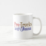 Pro-Trucks Anti-Obama Coffee Mug