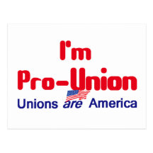Pro Union Postcard