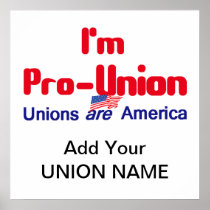 Pro Union POSTER Print