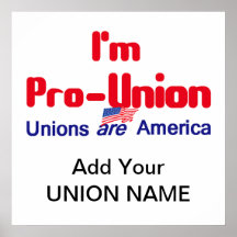 Pro Union POSTER Print