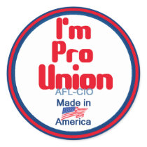 Pro Union Sticker
