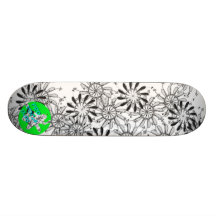 Pro Voca Design Pinflower Dos Custom Skate Board