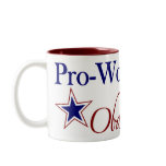 Pro Women Anti Palin (Obama 2008) mugs