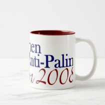 Pro Women Anti Palin (Obama 2008) mugs