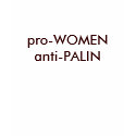 pro-WOMEN anti-PALIN t-shirts