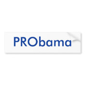 PRObama Bumper Sticker