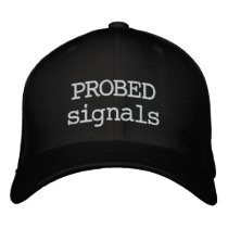 PROBED:signals Embroidered Hat embroidered hats