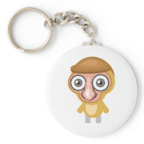 Probiscus Monkey - My Conservation Park Keychain