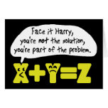 Problem Greeting Card