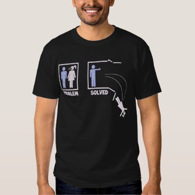 Problem Solved Girl Friend Boy Friend Funny Tee Shirts
