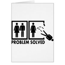 Problem solved - Man Greeting Cards