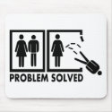 Problem solved - Man mousepads by Thinkdifferent Problem solved - Man mousepads