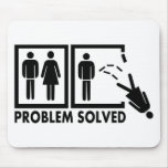 Problem solved - Woman Mouse Pads
