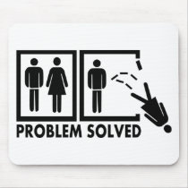 Problem solved - Woman Mouse Pads