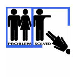 Problem Solved Women Dumped Out t-shirts