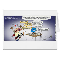 Problems with voice recognition cards