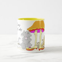 Proceeds to Animal Charity Crazy Dog Lady Mug mugs