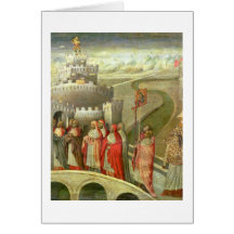Procession of St. Gregory to the Castel St. Angelo Card