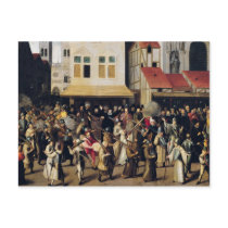 Procession of the Holy League in 1590 Postcards