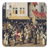 Procession of the Holy League in 1590 Stickers
