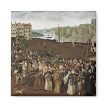 Procession of the Holy League Fridge Magnet