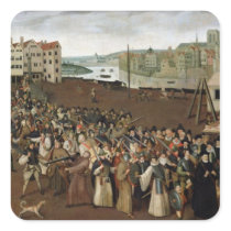 Procession of the Holy League Square Sticker