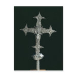 Processional cross postcard