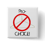 prochoice hanger Button