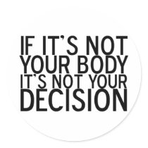 ProChoice Round Sticker