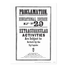 Proclamation 29 post cards