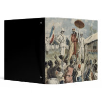 Proclamation of the New King of Dahomey Vinyl Binders