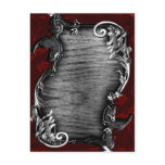 Proclimation Gothic Vampire Announcement postcards