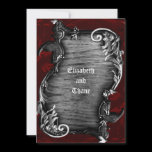 Proclimation Gothic Vampire Invitation
