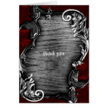 Proclimation Gothic Vampire Thank You Cards
