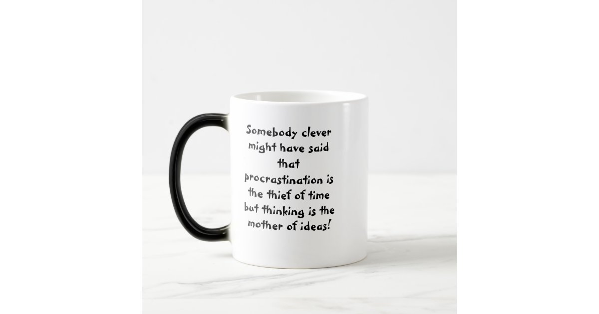 Procrastination Mug for Lefties Zazzle