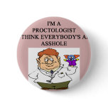 proctologist doctor physician joke pins
