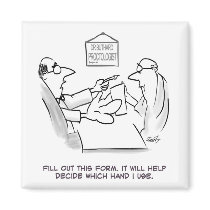 Proctologist Examination Magnet